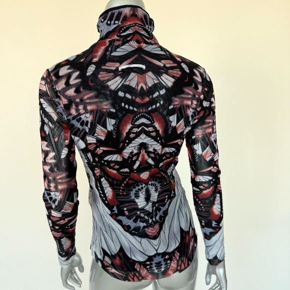 Jean Paul Gaultier Soleil women long sleeve top size L - Picture 3 of 6